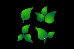 Green Leaves Logo Collection Design Product Image 2
