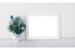 Christmas wooden frame mock up Product Image 1