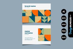 Geometric Business Card Product Image 1