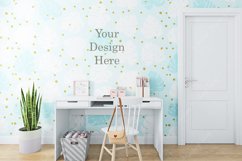 Mockup in interior, Blank wall mockup, Kids mockup Product Image 1