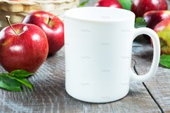 Coffee mug mockup with apples. Product Image 3