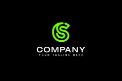 Letter CS Logo Design Using letter C and S CS Monogram Product Image 1