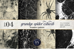 Spooky Grunge Cobweb Digital Papers |Spooky Digital Paper Product Image 1