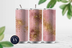 Pink Gold Shimmer Digital Paper, Glitter Texture Product Image 2