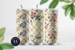 Vintage Floral Wallpaper |Ornamental Flower Pattern Product Image 2