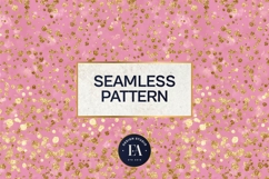 Pink Gold Shimmer Digital Paper, Glitter Texture Product Image 3