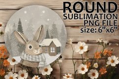 Stylish Circle Design for Keychains , Winter Product Image 1