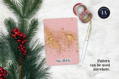 Pink Gold Shimmer Digital Paper, Glitter Texture Product Image 4