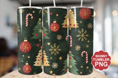 Christmas Tree Tumbler | Christmas Tumbler Wrap Product Image 1