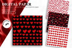 Heart Valentines Background Love Wallpaper Bokeh Backdrop_65 Product Image 1