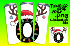 20oz Tumbler Template for Personal Use , Christmas Product Image 1