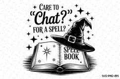 Spell Book Svg | Halloween Svg | Svg Cut Files Product Image 1