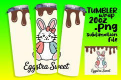 PLAYFUL PNG for 20oz Tumbler , Easter Bunny Product Image 1