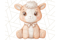 Cute Stuffed Animal Clipart for Nursery Decor Png Product Image 4