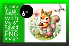 Playful Round Design Car Coaster PNG , Animals Product Image 1