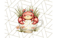 Coastal Cottagecore Summer Clipart PNG, Beachy Calm Vibes Product Image 5