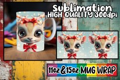 Christmas 3D Mug Wrap for Holidays PNG Product Image 1