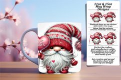 Whimsical 15oz Mug Wrap Png Artwork , Gnomes Product Image 1