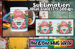 Nostalgic days sublimation print wrap, Gnomes Product Image 1