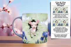 Eye-Catching 15oz Mug Wrap Png , Animals In Wall Product Image 1