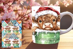 Charming 11oz Mug Wrap Png Artwork , Christmas Product Image 1