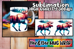 Happy memories 11oz 15oz mug wrap, Animals Art Product Image 1