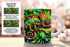 Gift 11oz Mug Wrap Png Artwork , Animals Product Image 1