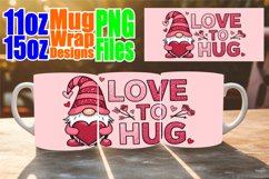 Playful joy 11oz 15oz mug wrap, Valentines Product Image 1