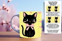 Charming Kitten Mug Wrap Art PNG Product Image 1