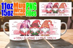Dreamy vibes 11oz 15oz sublimation wrap, Love Gnome Product Image 1