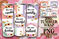 Cozy Escapes 20oz tumbler wrap, Quote Product Image 1