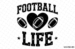 Football Life Svg | Game Day Svg | Sport Svg | Svg Cut Files Product Image 1