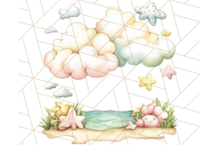 Under the Sea Nursery Clipart, Ocean Animals PNG Product Image 5