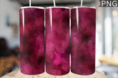 Burgundy Alcohol Ink Tumbler Wrap - High Quality 300 Dpi Product Image 1