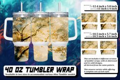 Springtime Color Burst Tree Tumbler Sublimation Product Image 1