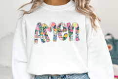 Amen Easter Clipart, Happy Easter Sublimation PNG Product Image 1