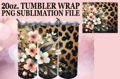 Gentle Breezes 20oz tumbler wrap, Leopard Prints Product Image 1