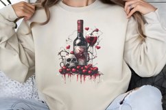 Gothic Valentines Day Sublimation PNG Product Image 1