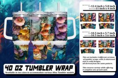 Garden Glory: Pattern Sublimation Assortment 40oz Product Image 1