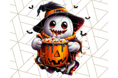 Spooky Café Cuties Halloween PNG Clipart, Holiday Elements Product Image 5