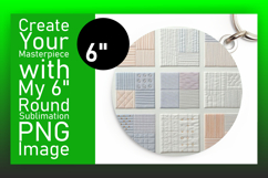 Lovely Circle Design for Coasters , Patchwork Product Image 1