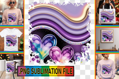 Whimsical PNG TSHIRT Gift Ideas, Pattern Product Image 1