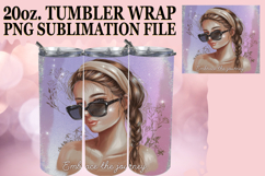 Gentle breezes 20oz tumbler wrap, Woman Product Image 1
