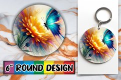 Joyful Circle Ornaments PNG Magic, Butterfly Product Image 1