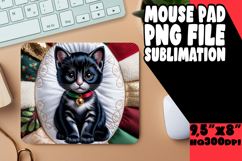 Sweet Mouse Pad Sublimation Ideas, Holiday Pets Product Image 1