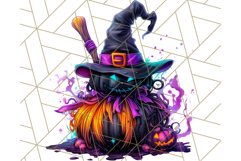 Magical Halloween PNG Clipart, Cute Spooky Elements Clip Art Product Image 5