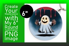Lovely Circle Design Sublimation PNG , Halloween Product Image 1
