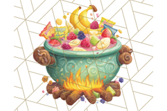 Cute Safari Animal Clipart with Jungle Accessories Png Product Image 5
