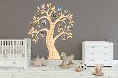 Family Tree Height Chart Bundle | Laser Cut | Glowforge Product Image 10