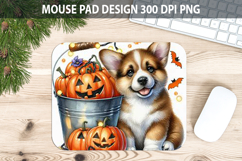 Watercolor Dog Mouse pad Sublimation - Animal PNG Design Product Image 1